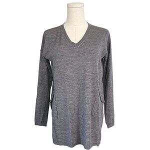 Eileen Fisher Italian Yarn Merino Wool Slouchy Sweater Womens Petite S Washable